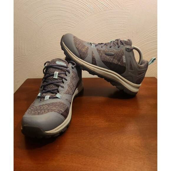 KEEN Women Terradora II Steel Grey Ocean Wave 1022346 US 7.5 Hiking Worn Once! - Picture 3 of 11
